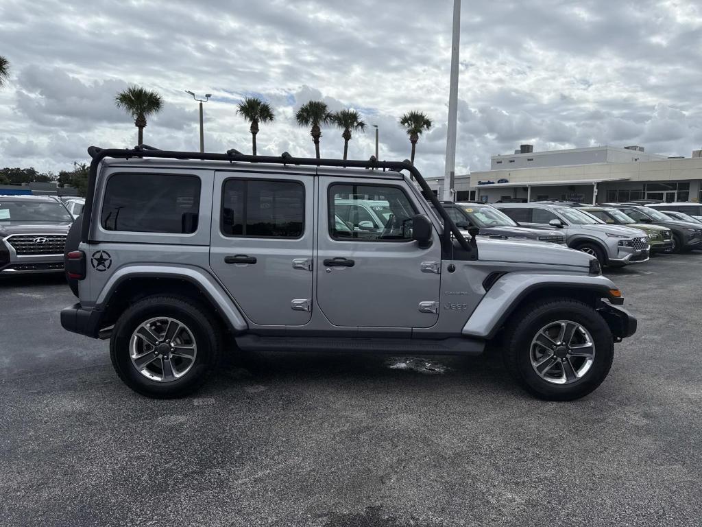 used 2021 Jeep Wrangler Unlimited car, priced at $29,595
