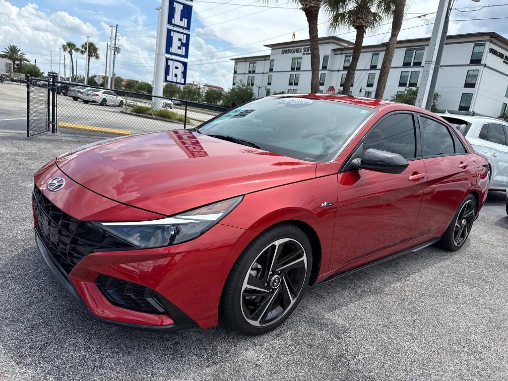 used 2022 Hyundai Elantra car, priced at $19,995