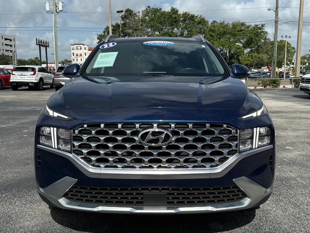 used 2022 Hyundai Santa Fe car, priced at $23,995