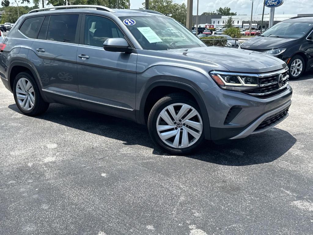 used 2021 Volkswagen Atlas car, priced at $20,595