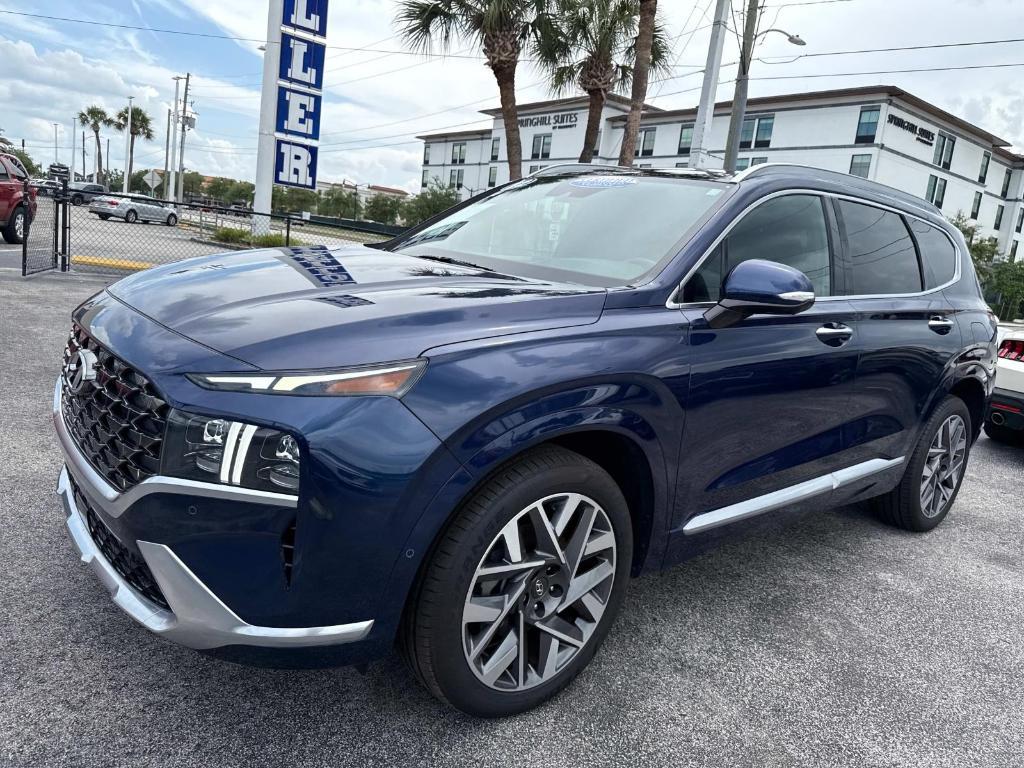 used 2022 Hyundai Santa Fe car, priced at $26,595