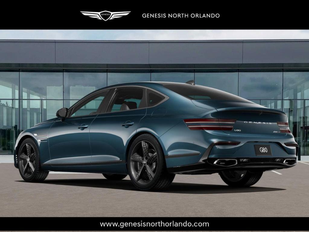new 2025 Genesis G80 car, priced at $79,395