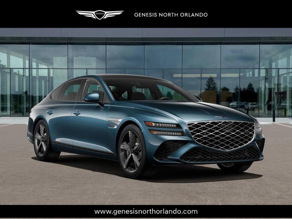 new 2025 Genesis G80 car, priced at $79,395