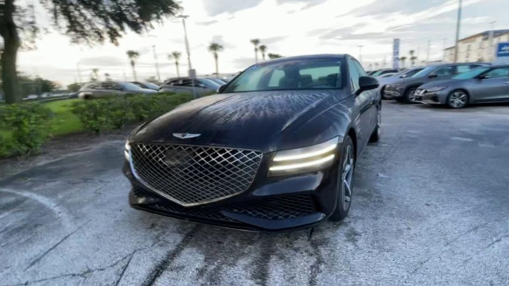 used 2024 Genesis G80 car, priced at $52,995