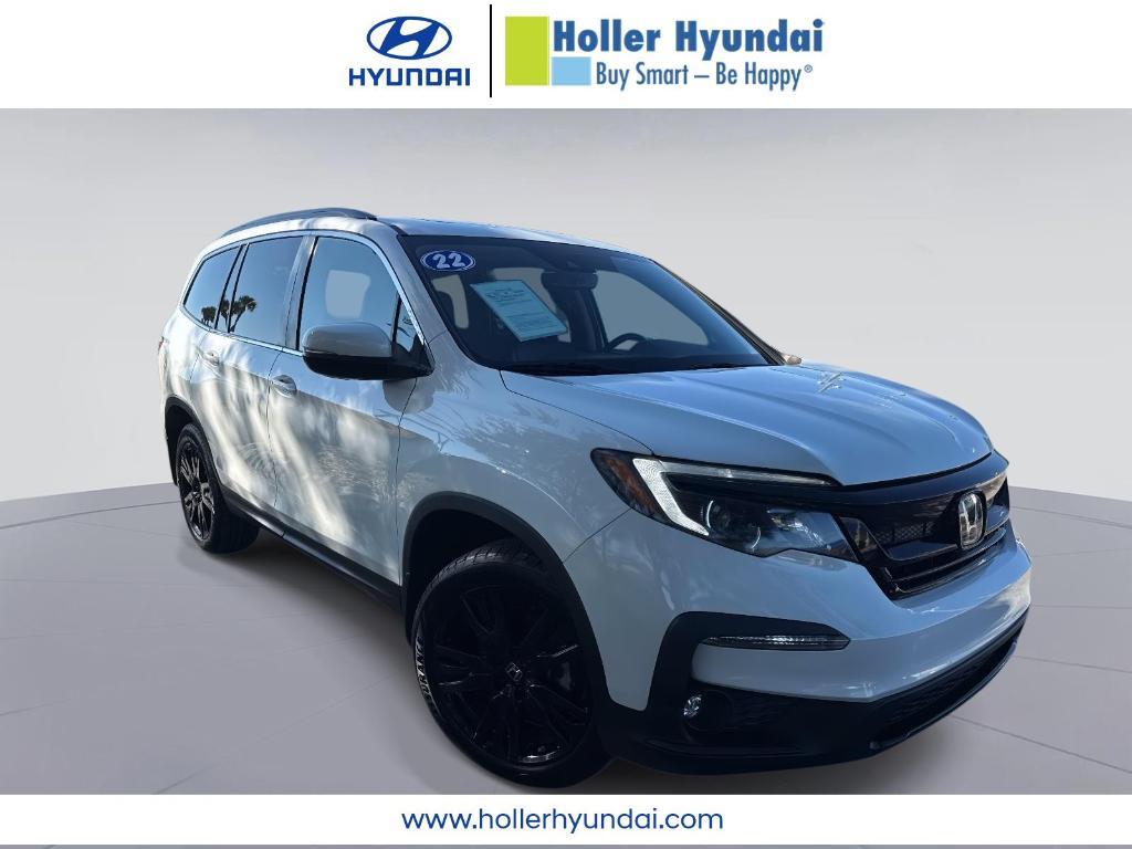 used 2022 Honda Pilot car, priced at $24,595