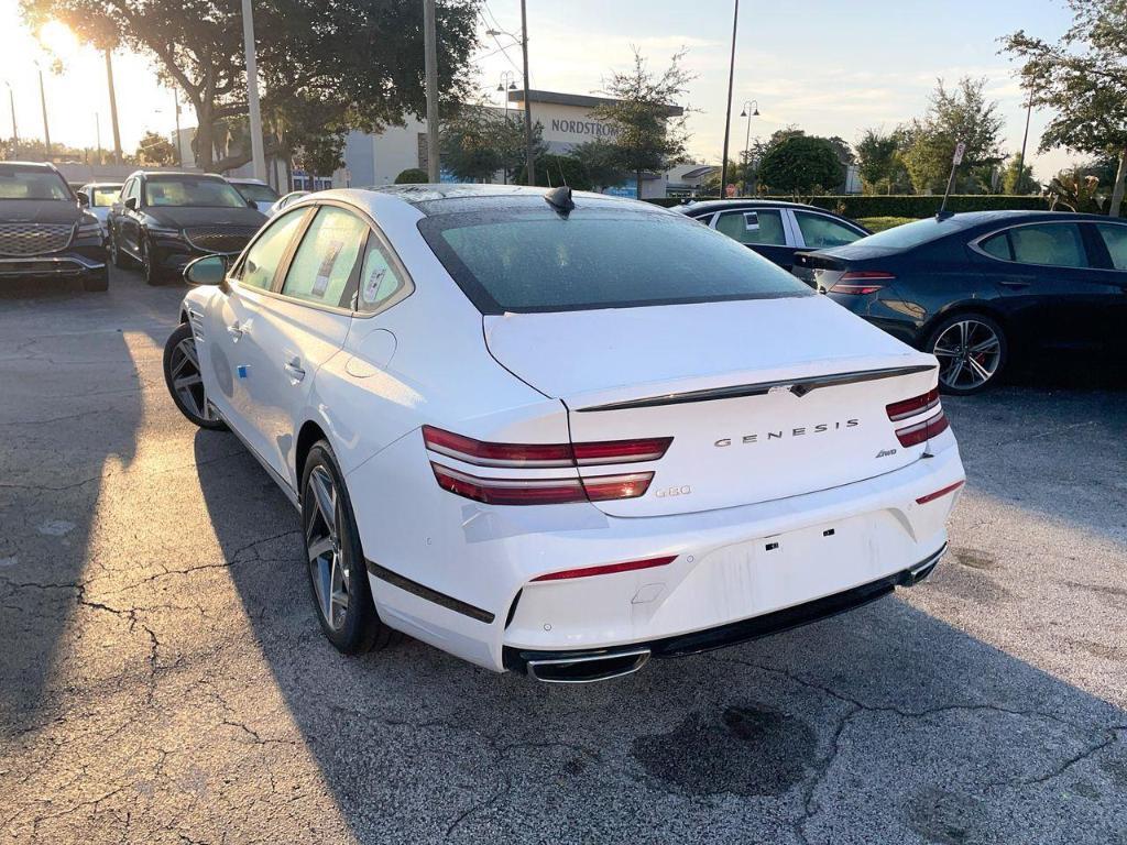 new 2024 Genesis G80 car, priced at $56,000
