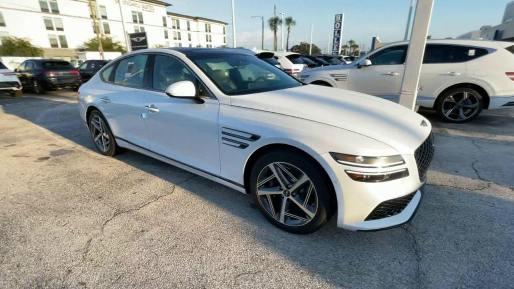 new 2024 Genesis G80 car, priced at $57,999