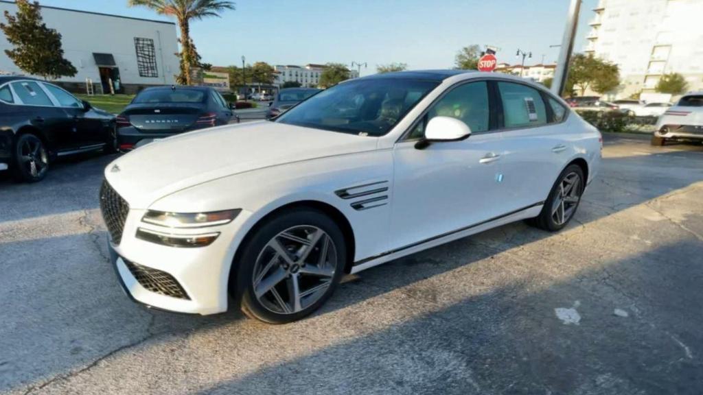 new 2024 Genesis G80 car, priced at $56,000