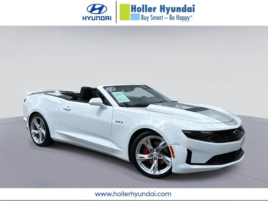 used 2021 Chevrolet Camaro car, priced at $35,895