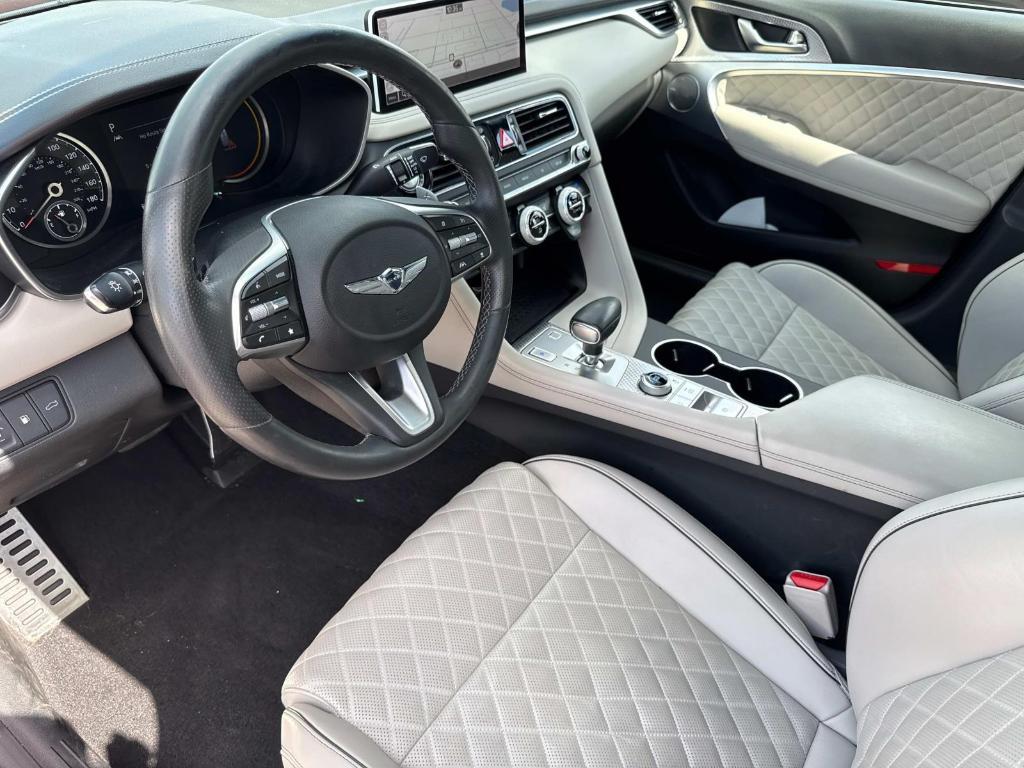 used 2022 Genesis G70 car, priced at $30,995