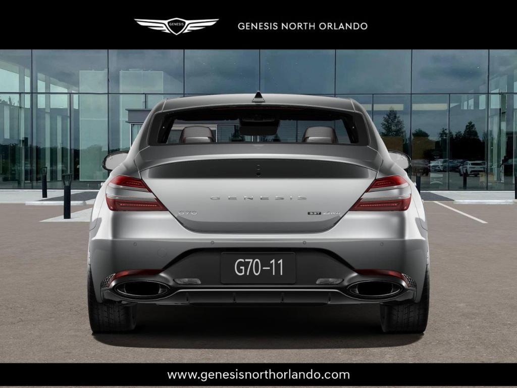 new 2025 Genesis G70 car, priced at $50,338
