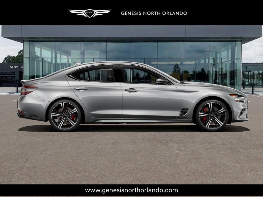 new 2025 Genesis G70 car, priced at $50,338