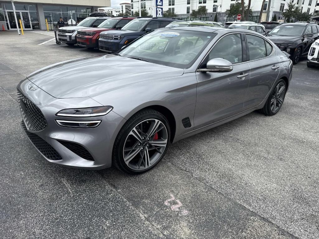 used 2025 Genesis G70 car, priced at $36,995