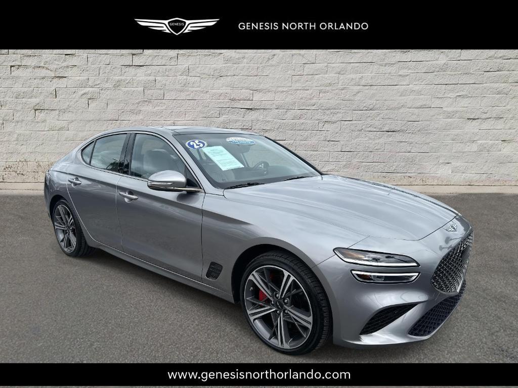 used 2025 Genesis G70 car, priced at $36,995