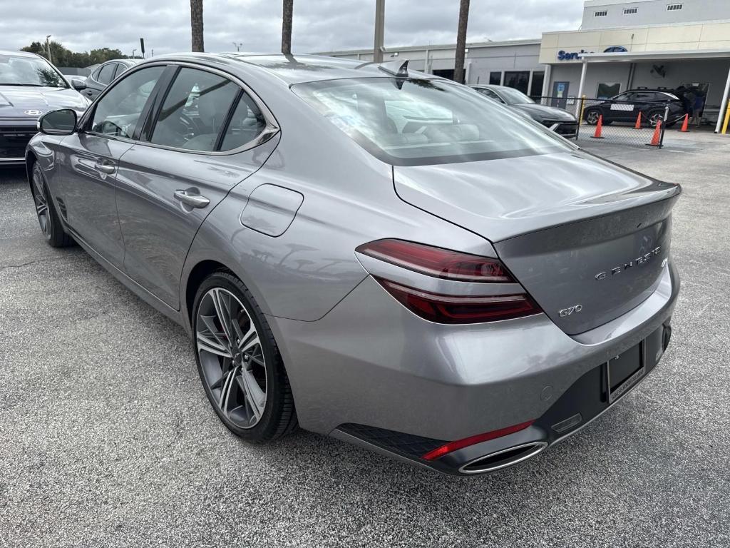 used 2025 Genesis G70 car, priced at $36,995