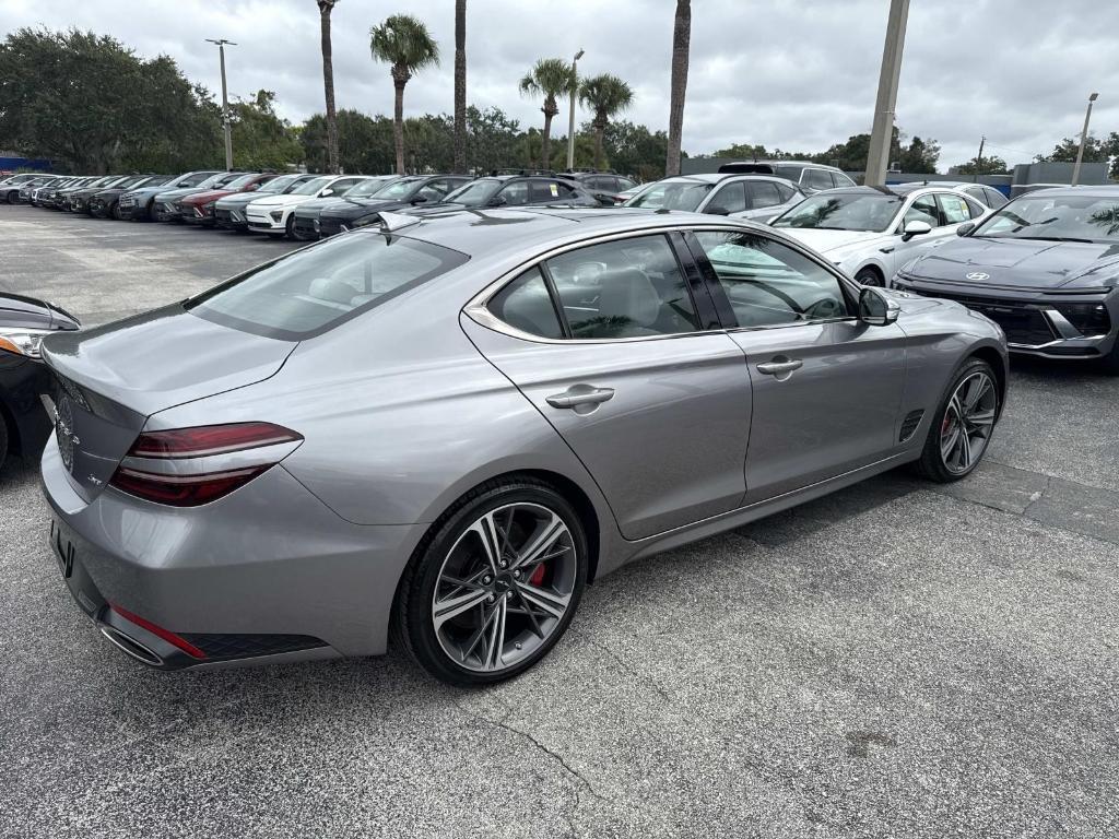 used 2025 Genesis G70 car, priced at $36,995