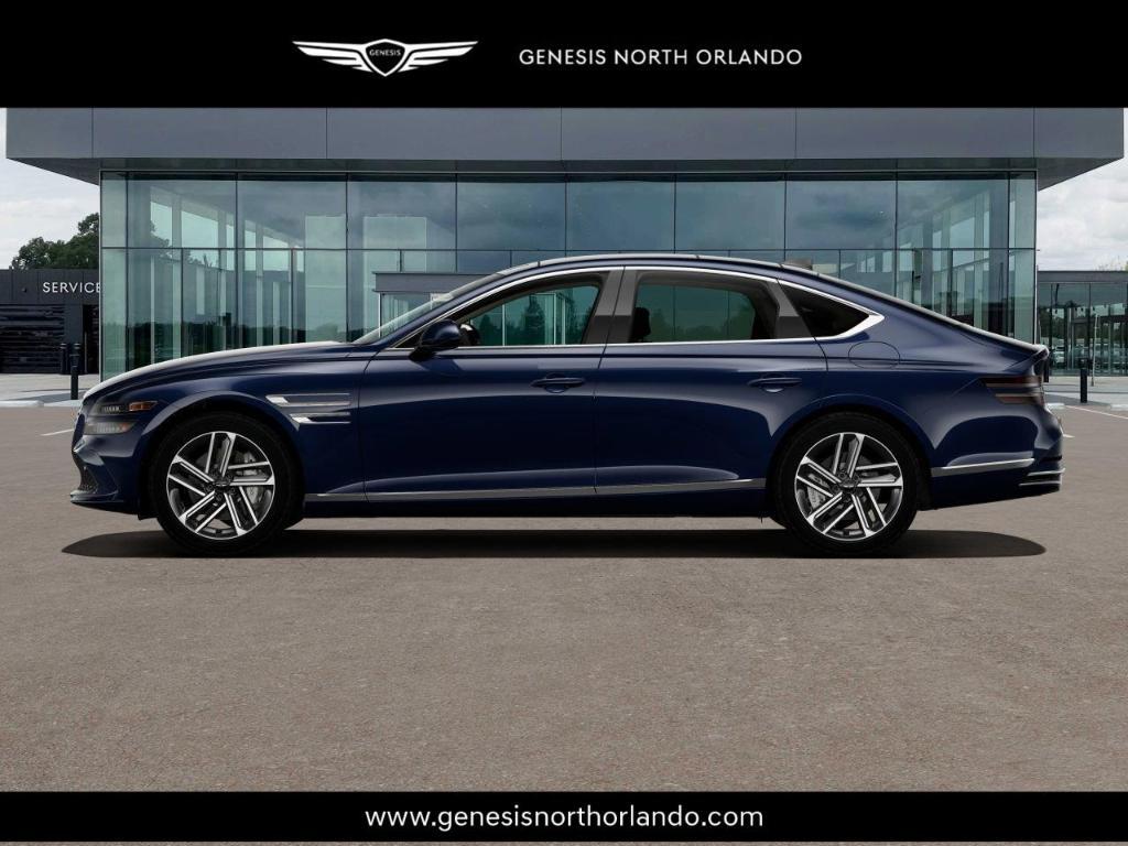 new 2025 Genesis G80 car, priced at $64,150