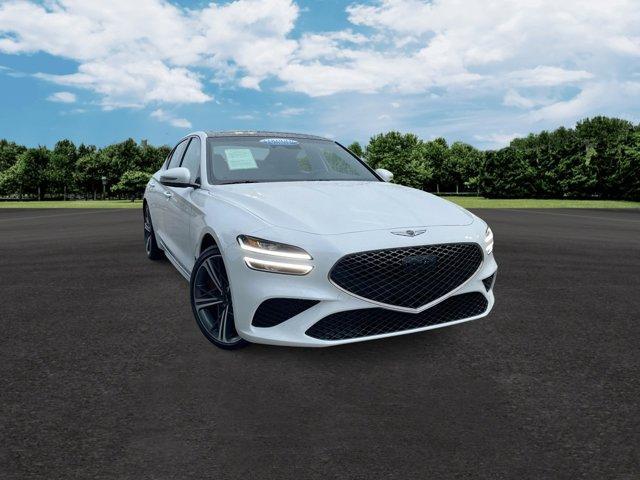 used 2024 Genesis G70 car, priced at $38,995