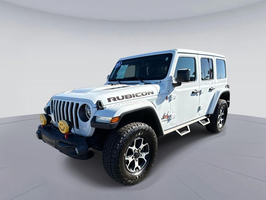 used 2021 Jeep Wrangler Unlimited car, priced at $34,495