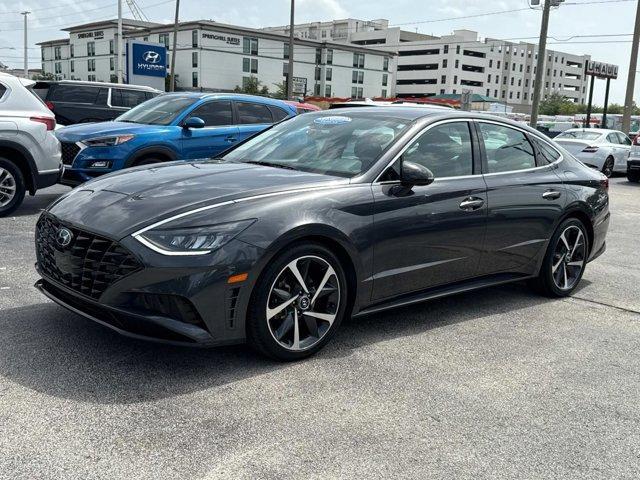 used 2021 Hyundai Sonata car, priced at $18,495