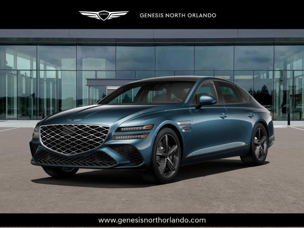 new 2025 Genesis G80 car, priced at $70,805