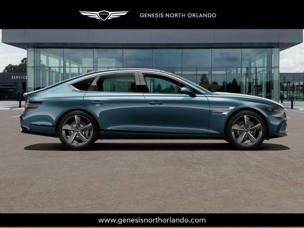 new 2025 Genesis G80 car, priced at $70,805