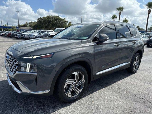 used 2021 Hyundai Santa Fe car, priced at $19,995