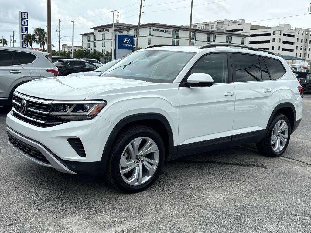 used 2021 Volkswagen Atlas car, priced at $24,995