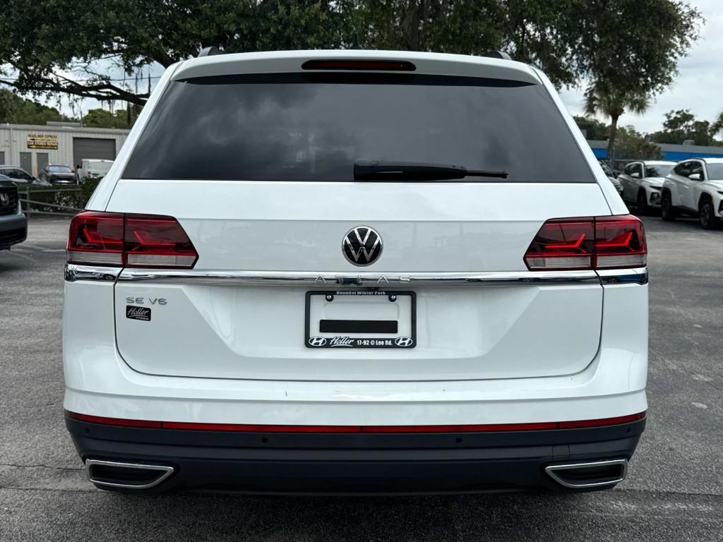 used 2021 Volkswagen Atlas car, priced at $24,995