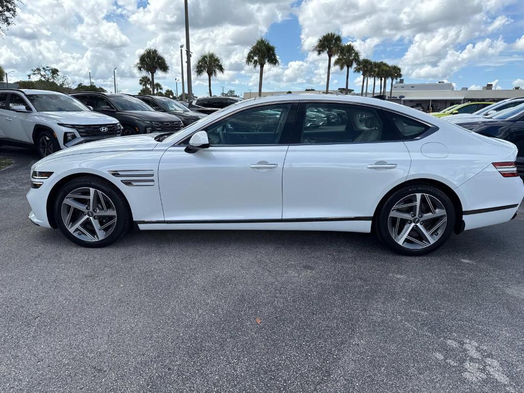 used 2024 Genesis G80 car, priced at $52,995