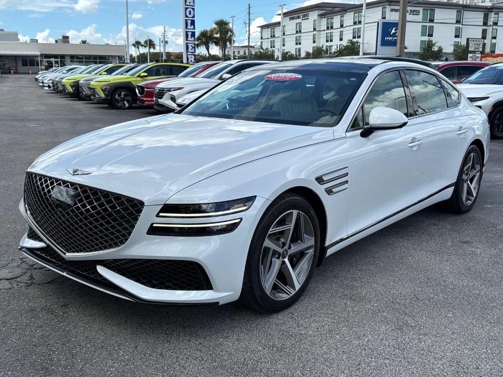used 2024 Genesis G80 car, priced at $52,995