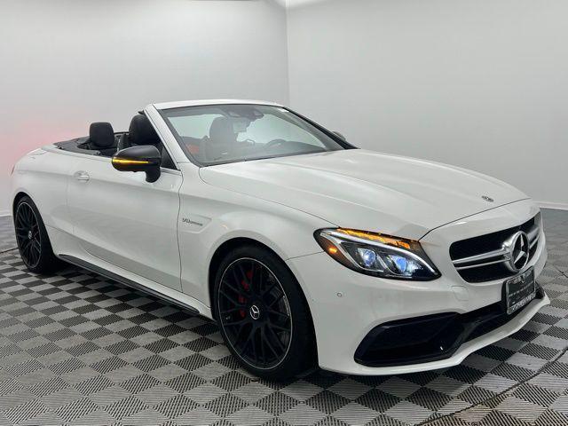 used 2018 Mercedes-Benz AMG C 63 car, priced at $49,986