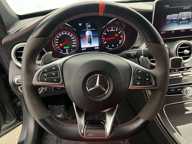 used 2018 Mercedes-Benz AMG C 63 car, priced at $49,986