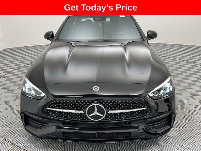 used 2024 Mercedes-Benz C-Class car, priced at $38,985