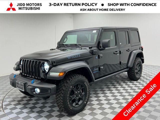 used 2023 Jeep Wrangler 4xe car, priced at $27,595