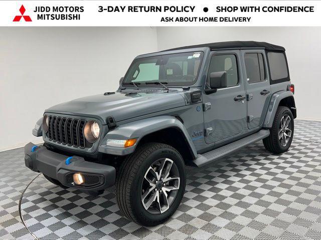 used 2024 Jeep Wrangler 4xe car, priced at $31,795