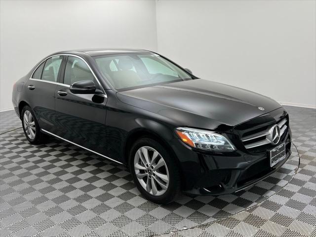 used 2021 Mercedes-Benz C-Class car, priced at $25,695