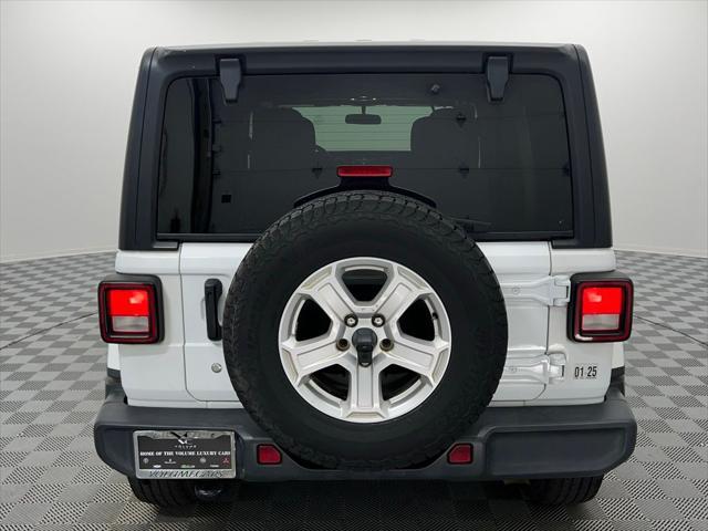 used 2020 Jeep Wrangler Unlimited car, priced at $27,495