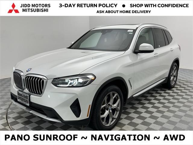 used 2022 BMW X3 car, priced at $31,479