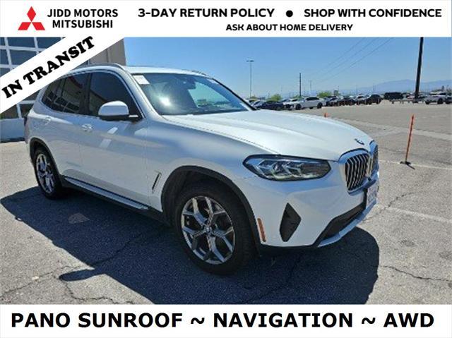 used 2022 BMW X3 car, priced at $32,479