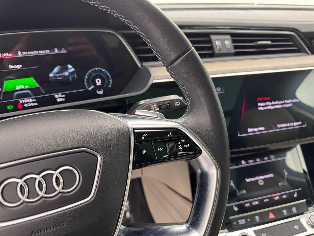 used 2022 Audi e-tron car, priced at $23,895