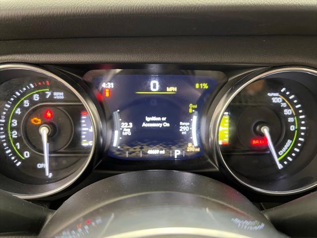 used 2023 Jeep Wrangler 4xe car, priced at $29,695