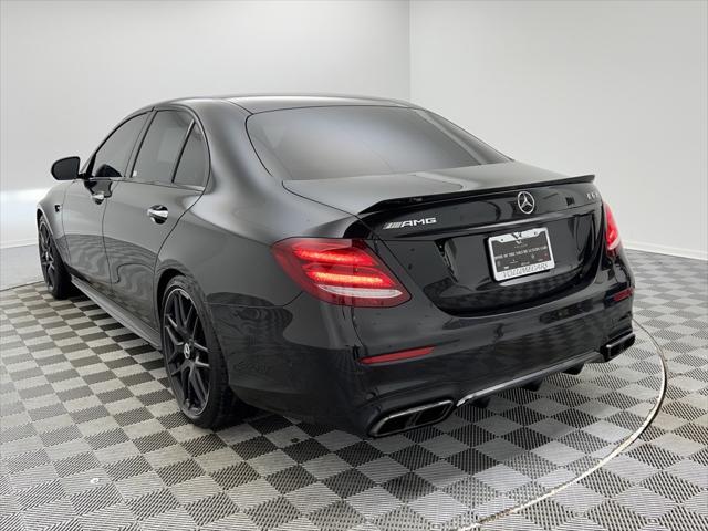 used 2018 Mercedes-Benz AMG E 63 car, priced at $49,885