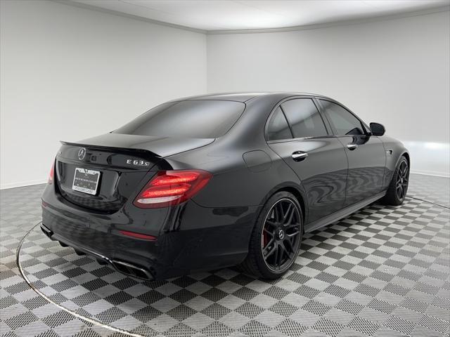 used 2018 Mercedes-Benz AMG E 63 car, priced at $49,885