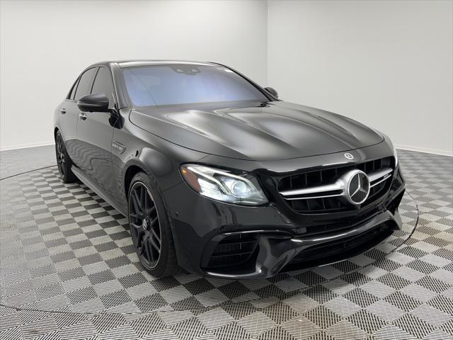 used 2018 Mercedes-Benz AMG E 63 car, priced at $49,885