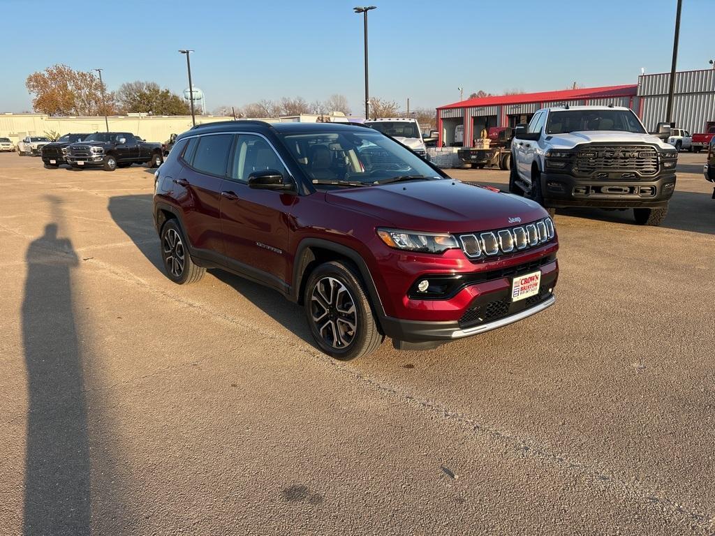 used 2022 Jeep Compass car, priced at $24,995