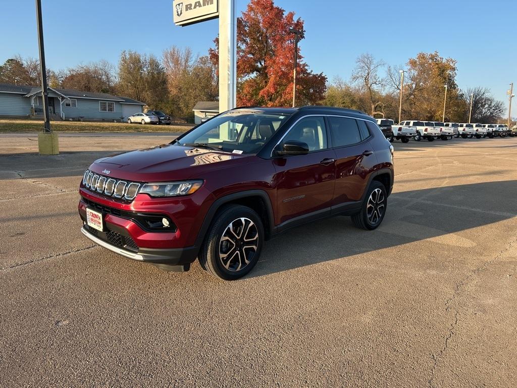 used 2022 Jeep Compass car, priced at $24,995
