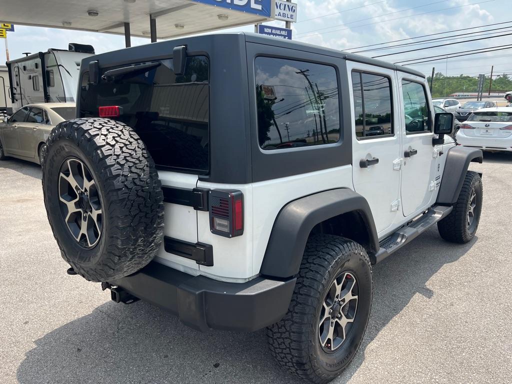 used 2017 Jeep Wrangler Unlimited car, priced at $15,999