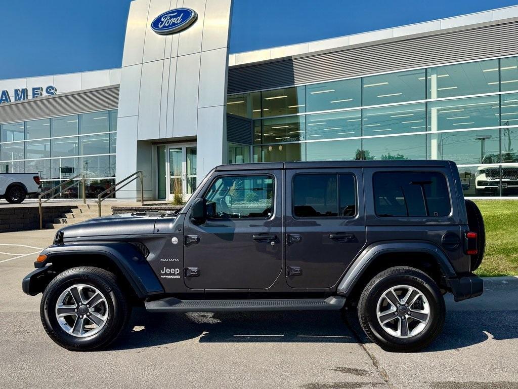 used 2020 Jeep Wrangler Unlimited car, priced at $26,856