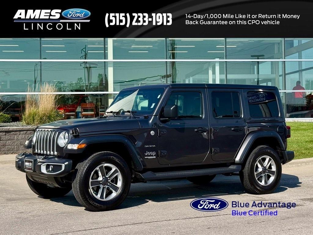 used 2020 Jeep Wrangler Unlimited car, priced at $26,856